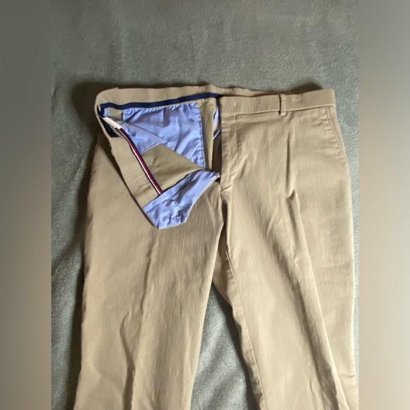 tommy hilfiger “flat front twill blend” dress pants - Picture 4 of 7